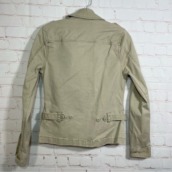 Lucky Brand Military Style Jacket Women's Small Khaki Standard Issue Uniform - Picture 6 of 9